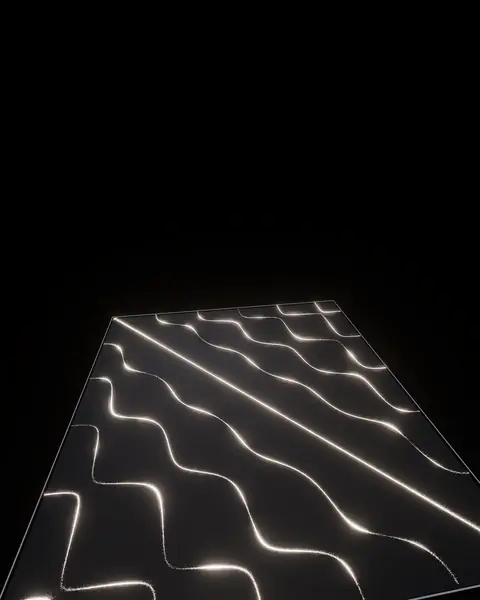 Cymatics, a scene in Everdust